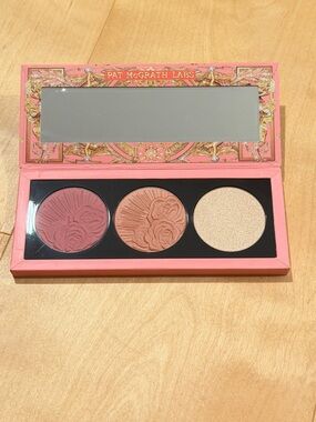 Pat McGrath Rose, Peach & Champagne Cheek Trio Palette